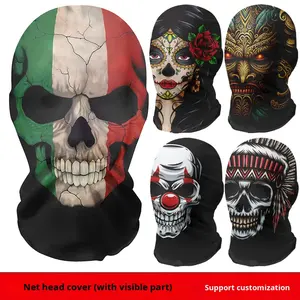 Passamontagna con Copertura Completa del Viso a Tema Teschio, Aquila, Lupo, Echo, per James Spoof, Disponibile - Product Image 5