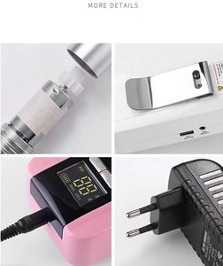 Taladro Eléctrico para Uñas de 35000 RPM, Inalámbrico y Portátil, para Salón de Belleza - Product Image 3