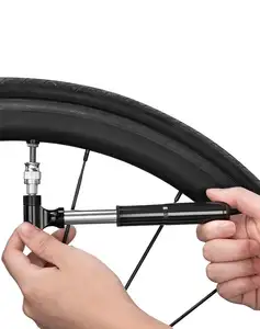 Mini pompe gonflable de vélo à haute pression d'air cyclisme pompe à main Portable pompe à vélo intelligente