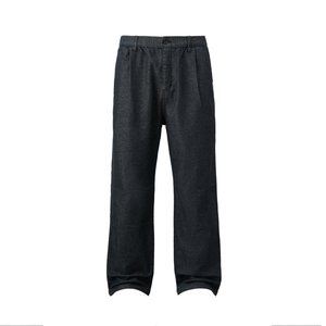 Pantalones Casuales <span class=keywords><strong>de</strong></span> Mezclilla Sintética con Forro Polar Sabin para Hombre, Corte Recto, Ajuste Holgado, Largo hasta el Suelo, Cintura Media, Estilo Vintage - Product Image 4