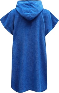 <span class=keywords><strong>Poncho</strong></span> in spugna da bagno con Logo personalizzato da donna con cappuccio