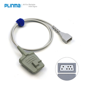 Sensor de SpO2 Compatible con Nonin, Punta Suave para Adultos, 7 Pines, 1 m, Plinma P0214S - Product Image 5