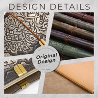 Coffret Cadeau Agenda Carnets en Cuir PU Journal Personnalisé Nouveau Style A5 Estampage à Chaud Or Cahiers de Bureau École