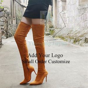 Chaussures Hippies pour Femmes de Haute Qualité Chaussures Vintage <span class=keywords><strong>Bottes</strong></span> à Talons pour Femmes - Product Image 5