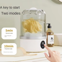 Mini machine à laver portable rechargeable sans fil pour dortoir et usage domestique, idéale pour les petits articles, sous-vêtements, chaussettes, avec tasse à linge incluse