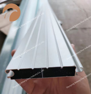 Puerta automática de persiana enrollable de tienda industrial de acero comercial a prueba de viento - Product Image 4