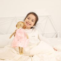 Nouveau Design d'usine meilleur cadeau pour enfants doux belle poupée en peluche poupée en coton pour bébés filles