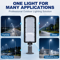 Hochleistungs-100W-LED-Straßenlampe für den Außenbereich, verstellbarer 50-mm-Stangenfuß für Hafen- und Industriehof-Beleuchtungslösungen