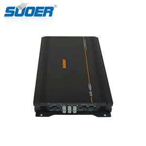 Suoer AR-480 New laranja clássico 4 canais 1000 hifi de alta potência 4 canais sistema de amplificadores 12V carro áudio