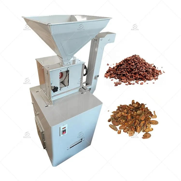 Automatische Kleine Cacaoboon Koffiehennepzaden Peeling Huller En Winnower Machine