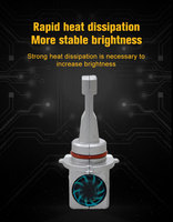 Bombillas LED GOODZOOM H4 H7 Hb Hb4 para Faros Delanteros, Plug and Play, 9-30V, Luces Canbus para Auto, 2500Lm, Resistentes al Agua