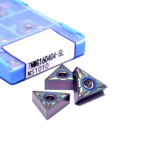 Inserto de Carburo Rómbico TNMG TNMG160412 para Torno CNC con Fijación por Tornillo y Recubrimiento Personalizable - Product Image 2