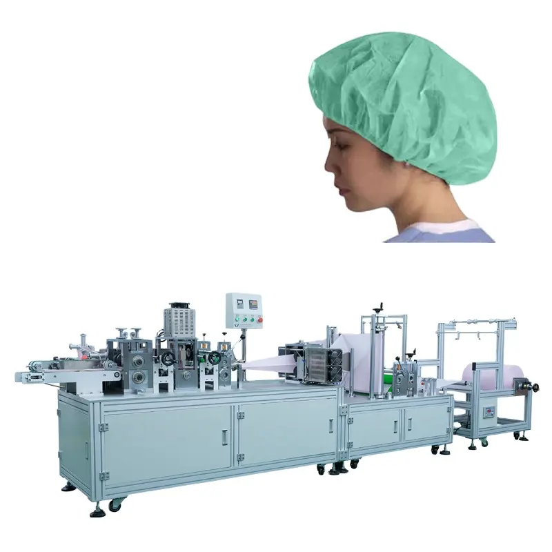 शीर्ष गुणवत्ता स्वत: प्रयोज्य Bouffant बौछार टोपी सिर को कवर मशीन सर्जन नर्सिंग डॉक्टर टोपी बनाने की मशीन