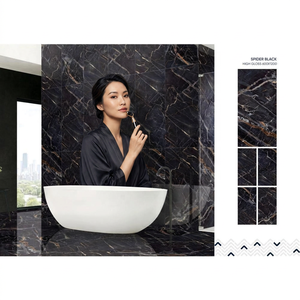 Vintage Azul Polished Glazed Porcelain Tiles 600x1200mm 60x120cm Glossy Marble Look Floor <b>Wall</b> Tile - Product Image 2