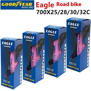 Pneumatici Clincher Ultraleggeri Goodyear Eagle per <span class=keywords><strong>Bici</strong></span> da Corsa in Gomma Rosa/Viola/Giallo/Nero per Tutte le Distanze - Product Image 2