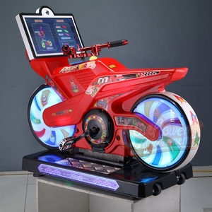 Động Cơ <span class=keywords><strong>3D</strong></span> <span class=keywords><strong>Kiddie</strong></span> <span class=keywords><strong>Ride</strong></span> Với Trò Chơi Điện Tử Kiếm Tiền Máy Coin Vận Hành Swing Máy Xe Đua Mô Phỏng Máy - Product Image 3