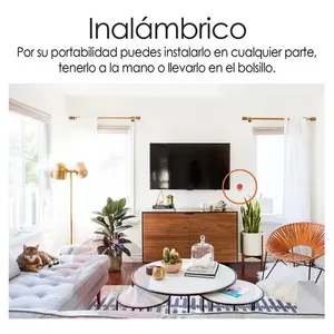 SOS senza fili 12V pulsante antipanico in plastica per la casa di quartiere di quartiere di emergenza pulsante medico caratteristica campanello - Product Image 4