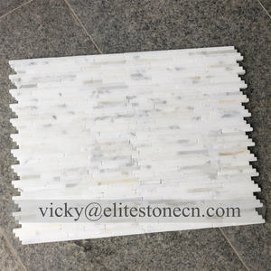 新製品ストリップモザイクタイル、最高のデザインストリップモザイク混合、大理石のストリップモザイク競争力のある価格 - Product Image 1
