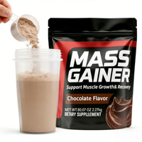 Poudre Mass Gainer Supplément de Nutrition Sportive Usine OEM ODM Fournit Énergie et Croissance Musculaire