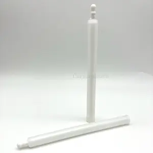 Aplicadores vaginais compatíveis com tubo de embalagem de alumínio dobrável