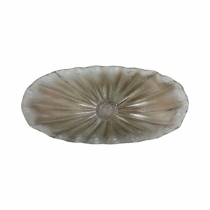 Ciotola ovale in vetro per tavolino da caffè e piano cucina, centrotavola decorativo di lusso - Product Image 6