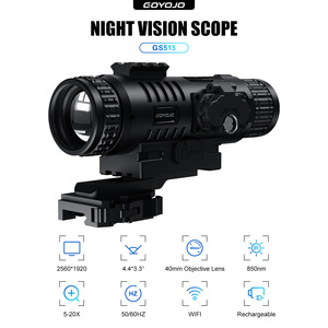 Produit d'usine d'origine, lunette de vision nocturne numérique, télescope de vision nocturne HD 5-20X, résolution 2560x1920 pour la faune - Product Image 2
