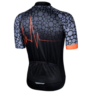 Maillot de Ciclismo de Manga Corta Unisex, Económico y Duradero, Color Sólido, Corte Clásico, Protección UV, Absorbe la Humedad, para Ciclismo Diario - Product Image 4