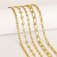 Nagosa Nouveau Design Laiton Femmes Bijoux Bouffée Coeur Lien Chaîne Homard Fermoir Bracelets pour Port Quotidien