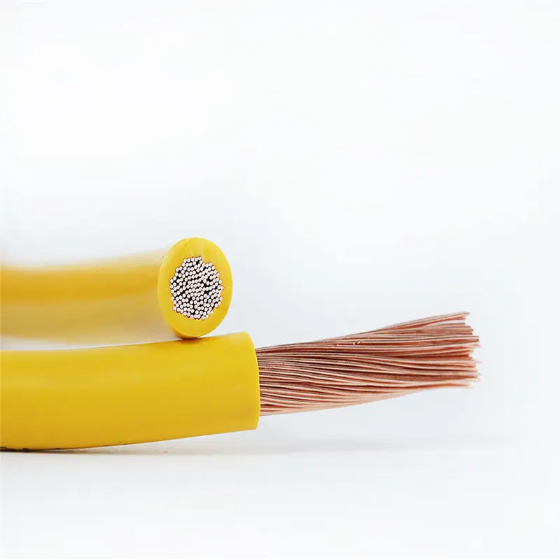 Cable de alimentación flexible de núcleo desviado de baja tasa de 6mm