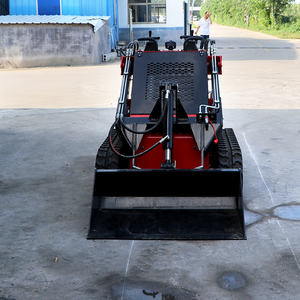 Mini Skid Steer <span class=keywords><strong>Loader</strong></span> Terbaru di Dunia Bersertifikasi CE/EPA, Skid Steer <span class=keywords><strong>Loader</strong></span> Hidrolik Kecil dengan Mesin Diesel Impor - Product Image 4