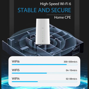 โมเด็ม Harvilon Ultra 5G พร้อมช่องใส่ซิม รองรับเครือข่าย SA NSA  ไวไฟ 6 <span class=keywords><strong>AX6000</strong></span> แบบดูอัลแบนด์ พร้อม VPN  เราเตอร์ 5G - Product Image 5