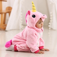 Jumpsuit Hewan Berkerudung untuk Bayi, Romper Panda Sapi Macan Tutul Dinosaurus, Onesie Anak dengan Resleting