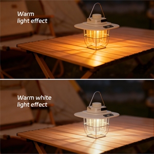 Lámpara Portátil Vintage de ABS para Jardín, Camino, Césped, 20 LED SMD, Luz de Trabajo, Recargable por USB, Luz de Emergencia - Product Image 5