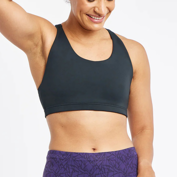 Cross back Halter Longline Good support Top rated Breastfeeding Backless High support Top Training Custom sports bra