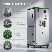 Nouvel extracteur de fumée et de gaz industriels à laser avec une efficacité de 95 %, pré-filtre stationnaire