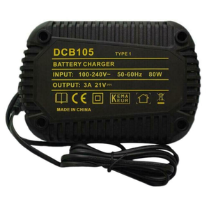 RHY <span class=keywords><strong>DCB105</strong></span> <span class=keywords><strong>Chargeur</strong></span> de batterie pour DeWalts 12V /20V Lithium-Ion DCB107 DCB101 DCB200 DCB140 DCB200 <span class=keywords><strong>Chargeur</strong></span> de batterie - Product Image 6