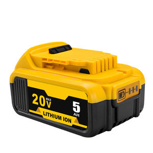 Batería de Litio Recargable de Reemplazo DCB200 de 20V 5.0Ah 6.0Ah para Herramientas Eléctricas DeWalt de 18V DCB185 <span class=keywords><strong>DCB203</strong></span> DCB206 DCB181 DCB184 - Product Image 3