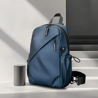 Heren Casual Mode Borsttas Pack Custom Logo Merken Waterdichte Sling Schouder Multifunctionele Crossbody Messenger Bag Sport