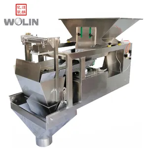 Single head portion filling packing machine for large weight