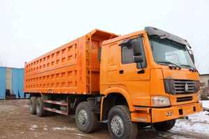 Camion léger diesel Howo 8x4 Euro 2, nouveau camion benne minier 12 roues, capacité de charge 11-20T, direction à gauche, caméra arrière, 251-350HP, 6-8L - Product Image 6