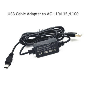 L'alimentation de câble de lecteur de AC-L100 USB 5V remplace la AC-L100A de AC-L15A AC-L10A pour <span class=keywords><strong>SONY</strong></span> <span class=keywords><strong>Handycam</strong></span> DCR-TRV MVC-FD DSC-S30 <span class=keywords><strong>caméscope</strong></span> DCR-DVD100 - Product Image 3