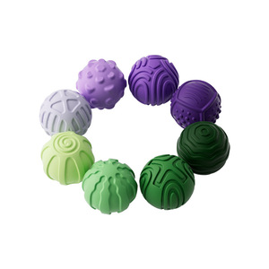 Silicone Magnetic Balls <b>Fidget</b> Toy For Office Stress Relief Quiet Design 8pcs Set - Product Image 3