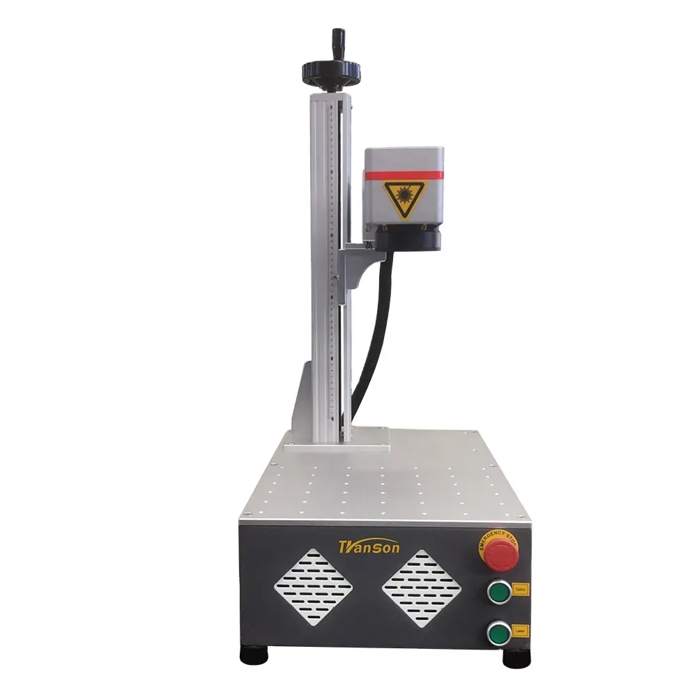 20W Economical super mini fiber laser marking machine for aluminium and zippo lighter metal