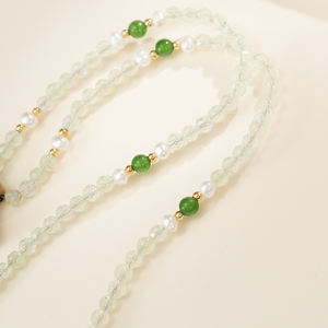 GIVELUCK, venta al por mayor, colgante de collar de mujer de moda personalizado con pulsera de cuentas de circón, cadena para tiendas de joyería de regalo - Product Image 5