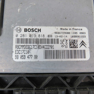 Centralina Motore ECU Usata Citroen C3 Mk2 2009-2016 0281019818 (76912) - Product Image 1