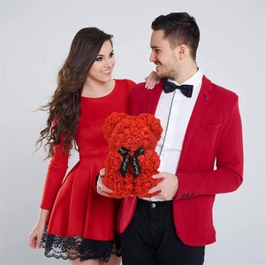 Orsetto di Rose Eterne all'Ingrosso - Regalo Romantico per San Valentino, Festa della Mamma, Natale, Compleanno, Ringraziamento - Product Image 5