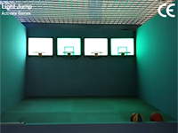 Basket-ball de précision, vente directe d'usine, basket-ball lumineux, jeu interactif