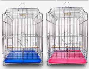 Высококачественные клетки для птиц среднего и большого размера с коробкой для разведения