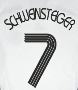 Super a Retro Alemania 2006 BALLACK Podolski <span class=keywords><strong>Schweinsteiger</strong></span> Hot Stampin Número - Product Image 4