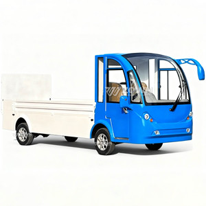Vehículo de Carga Eléctrico con Cabina Cerrada ZOWN, Amplia Área de Carga para Transporte Logístico en Parques - Product Image 2